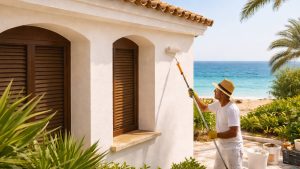 Cómo proteger una fachada del sol y la salinidad