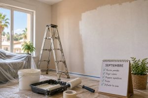 pintar casa después del verano