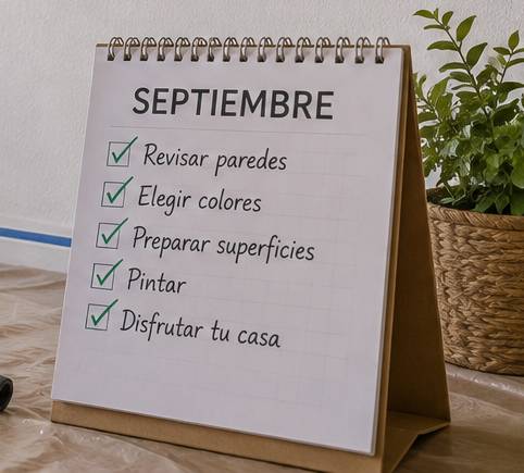 pintar en septiembre en Málaga