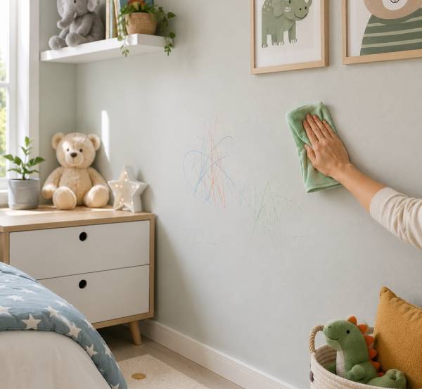 pintura pared niños